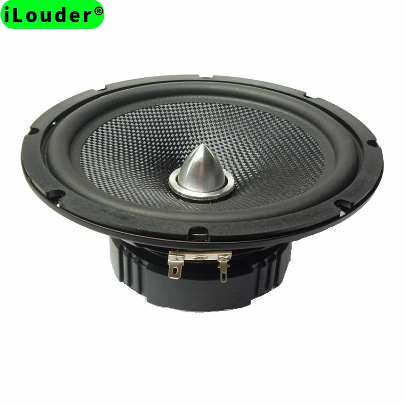 Car Audio 4Ohm 40W/8Ohm 30W 88DB Fiberglass Speaker (2.0) Channels 6.5 Inch 85mm Ferrite magnet Mid Bass Speaker(1pcs speaker)
Car Audio 4Ohm 40W/8Ohm 30W 88DB Fiberglass Speaker (2.0) Channels 6.5 Inch 85mm Ferrite magnet Mid Bass Speaker(1pcs speaker)