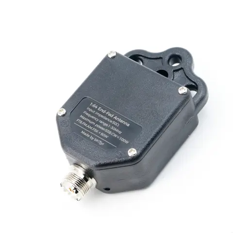 Antena HF con extremo Fed, 4 bandas, 8 bandas, 1MHz a 30MHz, 100W, antena de radio alimentada con extremo de alimentación SSB FT8, FM, FSK para exteriores