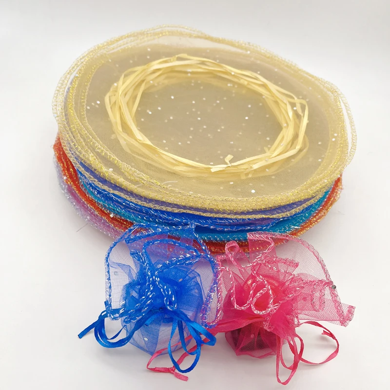 100pcs Diameter 40cm Round Gift Bags Christmas Wedding Packaging Jewelry Storage Bags Mesh Drawstring Gift Bag Circle Sachet Bag
100pcs Diameter 40cm Round Gift Bags Christmas Wedding Packaging Jewelry Storage Bags Mesh Drawstring Gift Bag Circle Sachet Bag