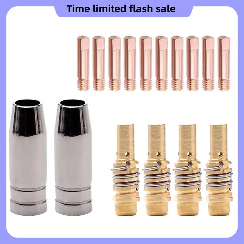 A40T MB-15AK MIG Welding Contact Tip 15AK 0.8Mm Protective Nozzle For Rilon Riland Jasic Welding Supplies Kit
A40T MB-15AK MIG Welding Contact Tip 15AK 0.8Mm Protective Nozzle For Rilon Riland Jasic Welding Supplies Kit