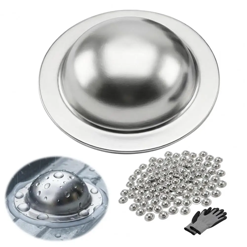 50/100Pcs Stainless Steel Roofing Screw Caps for Roof Leak Repair, Screw Hole Sealant Cover Quick Fix Cover for Outdoor Roof
50/100Pcs Stainless Steel Roofing Screw Caps for Roof Leak Repair, Screw Hole Sealant Cover Quick Fix Cover for Outdoor Roof
