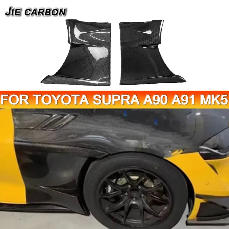 Углеродное волокно для Toyota Supra A90 A91 M5K EVS style 2019-2023 Автомобильный передний бампер, боковое крыло, вентиляционные крышки, накладки, детали, комплект кузова
Углеродное волокно для Toyota Supra A90 A91 M5K EVS style 2019-2023 Автомобильный передний бампер, боковое крыло, вентиляционные крышки, накладки, детали, комплект кузова