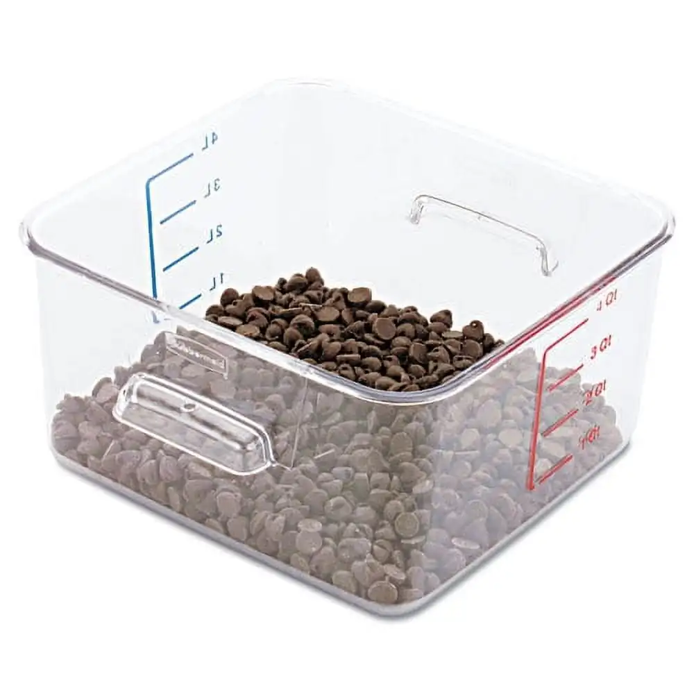 Квадратные контейнеры Rubbermaid Spacesaver, 4 кварты, 8 4/5 Вт X 8 3/4d X 4 3/4h, прозрачные
Квадратные контейнеры Rubbermaid Spacesaver, 4 кварты, 8 4/5 Вт X 8 3/4d X 4 3/4h, прозрачные