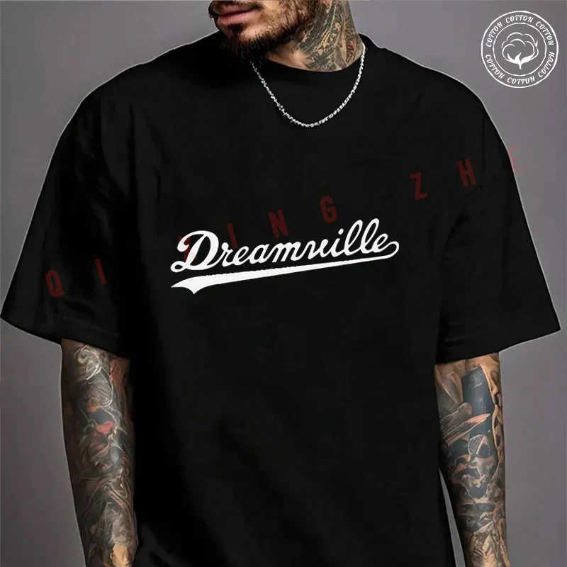 Dreamville Official Graphic Motorcycle Cotton T-shirt Summer Casual Short Sleeved Basic TShirt Round Neck Unisex Tops
Dreamville Official Graphic Motorcycle Cotton T-shirt Summer Casual Short Sleeved Basic TShirt Round Neck Unisex Tops