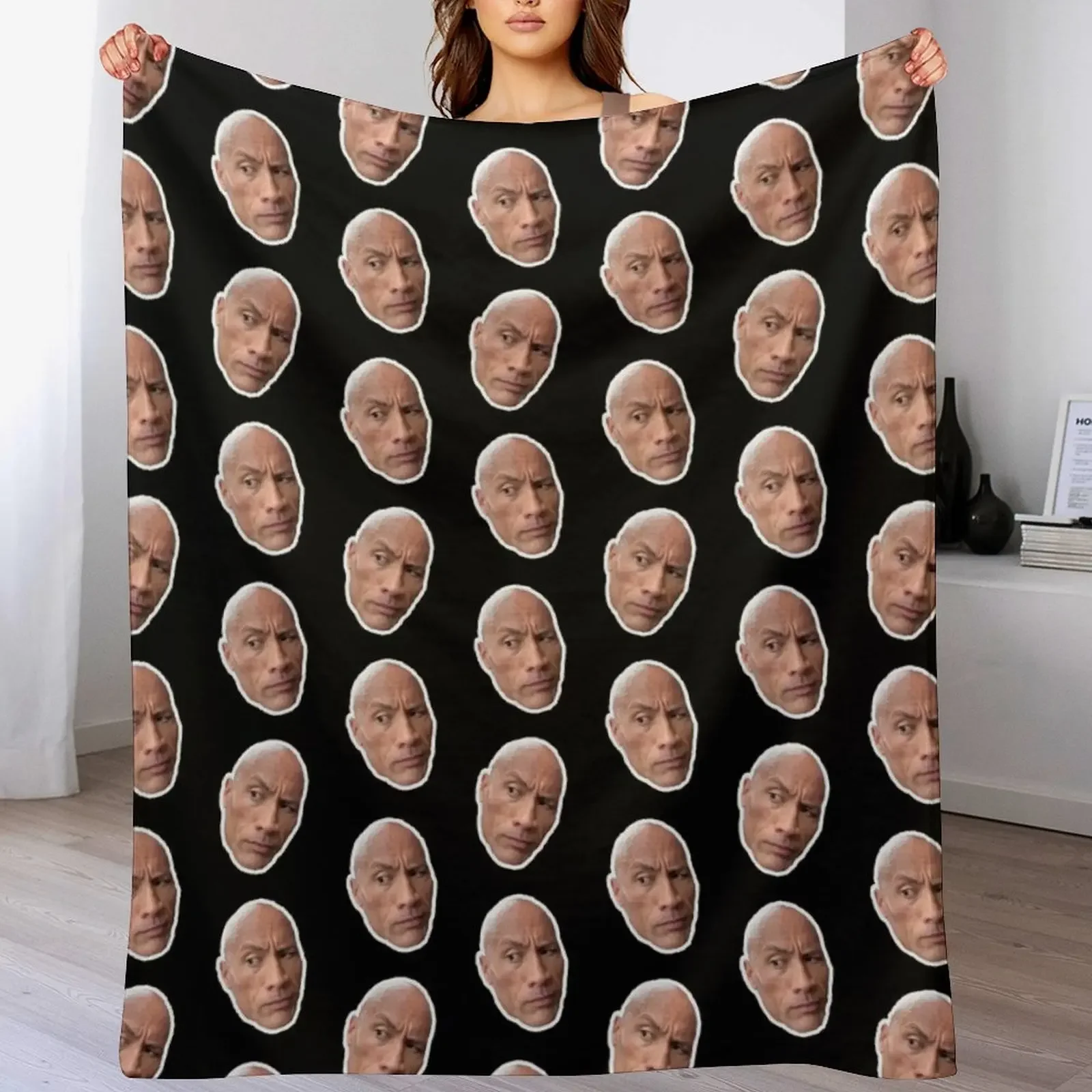 The Rock's Eyebrow Raise Meme Pattern Throw Blanket Soft Beds Blankets For Sofas Heavy wednesday Blankets
The Rock's Eyebrow Raise Meme Pattern Throw Blanket Soft Beds Blankets For Sofas Heavy wednesday Blankets