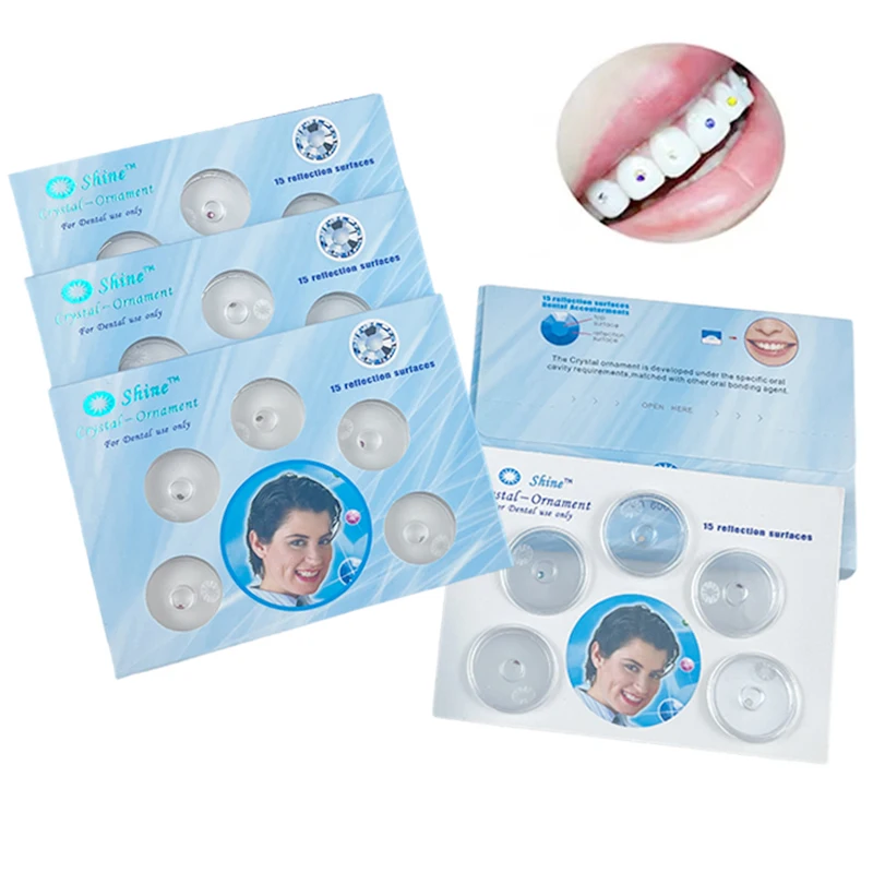 5Pcs/box Dental Shining Jewelry Clear/Mixed Color Teeth Decoration Gems Diamond Crystal Ornaments Dentistry Dental Materials
5Pcs/box Dental Shining Jewelry Clear/Mixed Color Teeth Decoration Gems Diamond Crystal Ornaments Dentistry Dental Materials