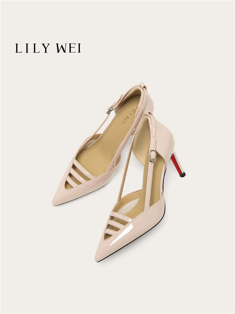 Summer new pointed patent leather hollow out fine heel small size sandals for banquets large size widened high heels women shoes
Summer new pointed patent leather hollow out fine heel small size sandals for banquets large size widened high heels women shoes