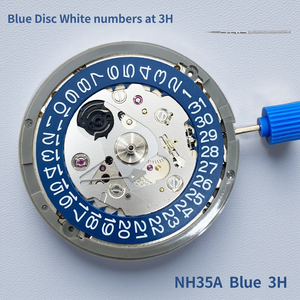 NH35A Japan Movement for Seiko 5 Mods with Diashock Anti-Shock Upgraded 41H Power Includes Stem & Mainplate
NH35A Japan Movement for Seiko 5 Mods with Diashock Anti-Shock Upgraded 41H Power Includes Stem & Mainplate