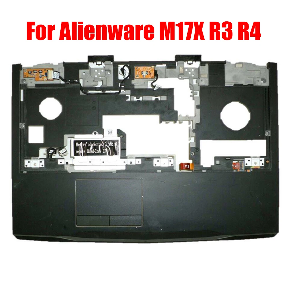 Laptop Palmrest For Alienware M17X R3 R4 0WMCFH WMCFH Black With Touchpad Upper Case
Laptop Palmrest For Alienware M17X R3 R4 0WMCFH WMCFH Black With Touchpad Upper Case
