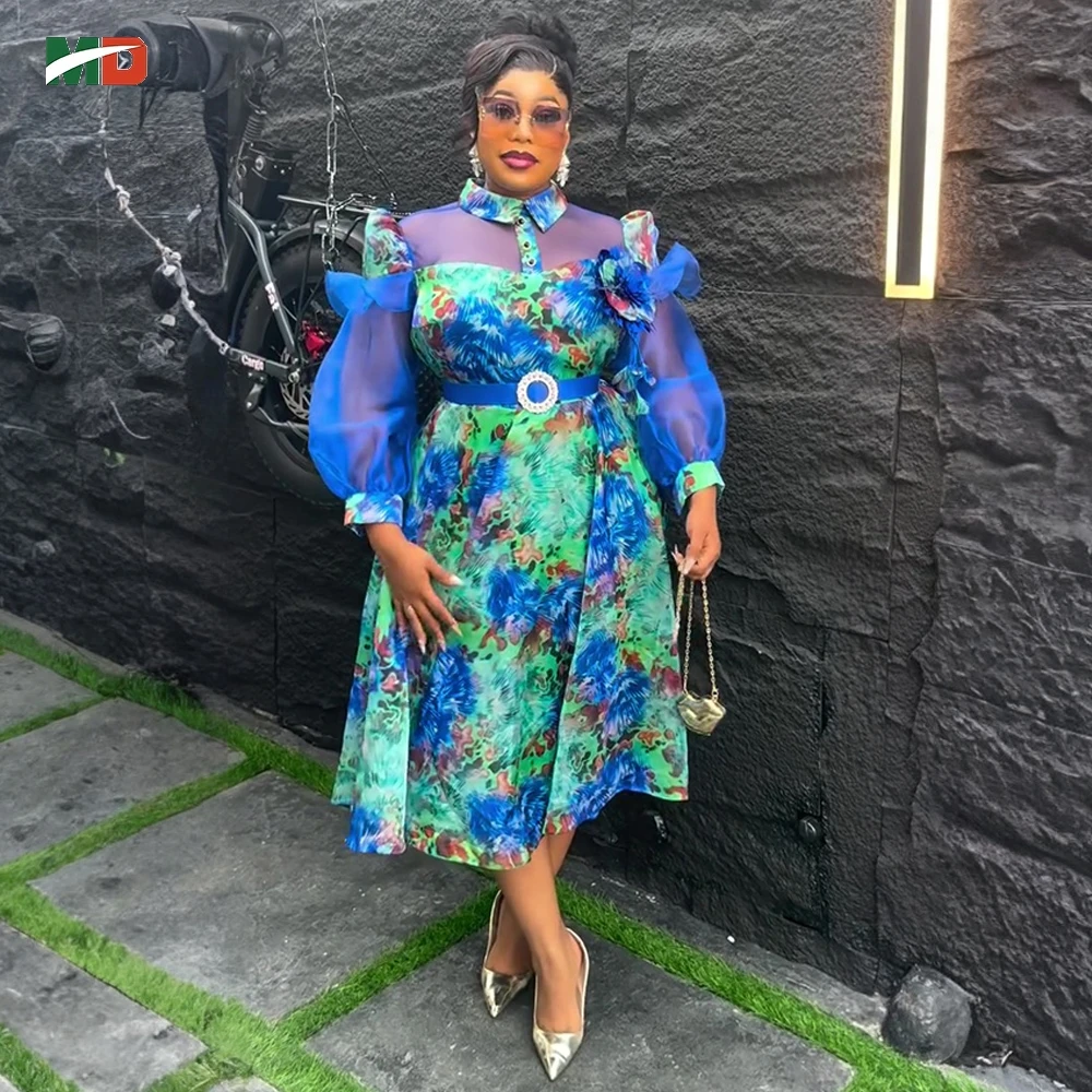 MD 2025 New Fashion African Summer Pleated Dress For Women Plus Size Africa Elegant Kaftan Muslim Evening Party Colorful Dress
MD 2025 New Fashion African Summer Pleated Dress For Women Plus Size Africa Elegant Kaftan Muslim Evening Party Colorful Dress