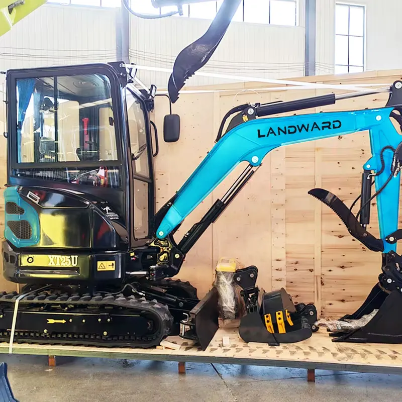 Excavators 2.5 Tons EPA Euro 5 Diesel Engine Crawler Excavator Agricultural Minibagger Home Use 1 Ton Mini Excavator Customized
Excavators 2.5 Tons EPA Euro 5 Diesel Engine Crawler Excavator Agricultural Minibagger Home Use 1 Ton Mini Excavator Customized