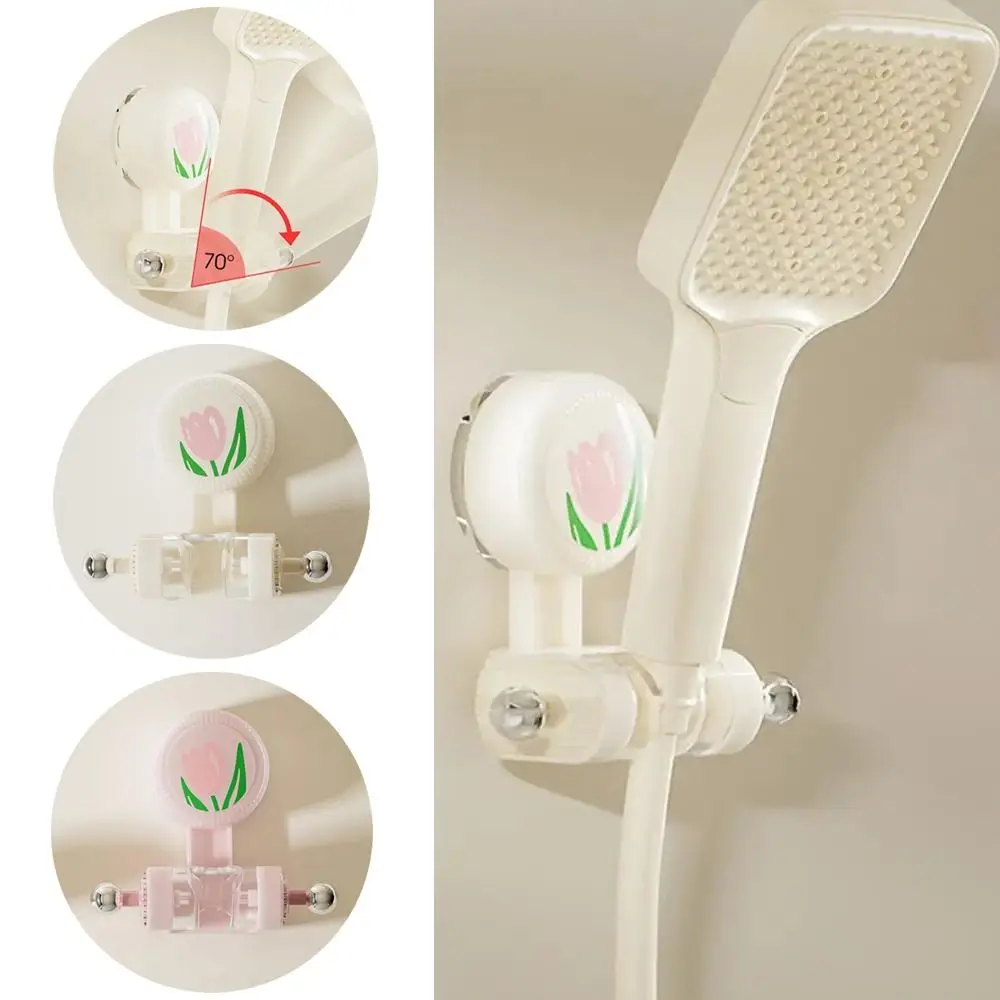 Practical Adjustable Suction Cup Shower Holder Movable Punch Free Shower Bracket Tulip Shower Head Fixed Bracket
Practical Adjustable Suction Cup Shower Holder Movable Punch Free Shower Bracket Tulip Shower Head Fixed Bracket