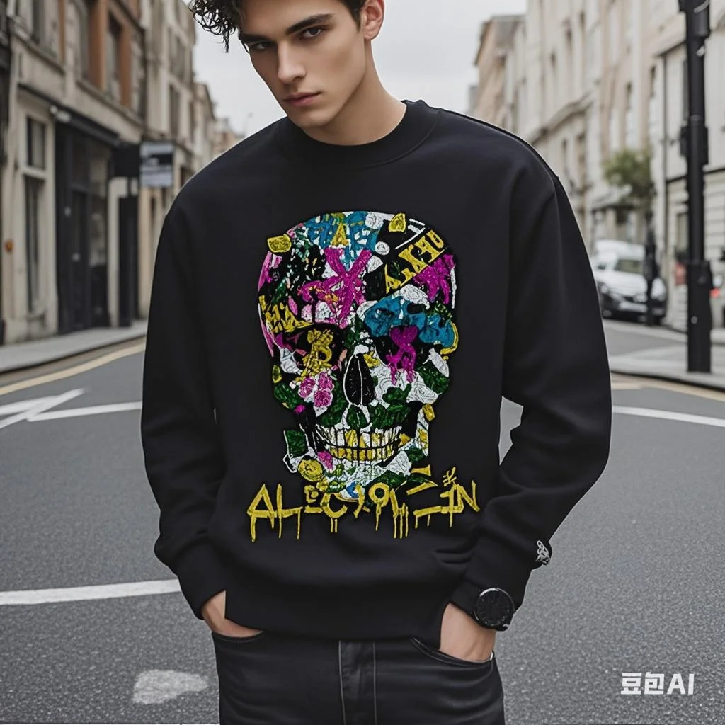 Streetwear Hot drill Skull Hoodie for man Anime High Quality fashion mens Rhinestones hoodies 
Streetwear Hot drill Skull Hoodie for man Anime High Quality fashion mens Rhinestones hoodies