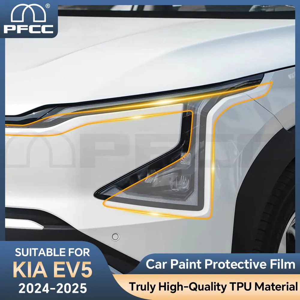 For KIA EV5 2024-UP Paint Protection Film TPU Car Body Pre-cut Clear Headlight Rearview Anti-scratch Invisible Car PPF Film
For KIA EV5 2024-UP Paint Protection Film TPU Car Body Pre-cut Clear Headlight Rearview Anti-scratch Invisible Car PPF Film