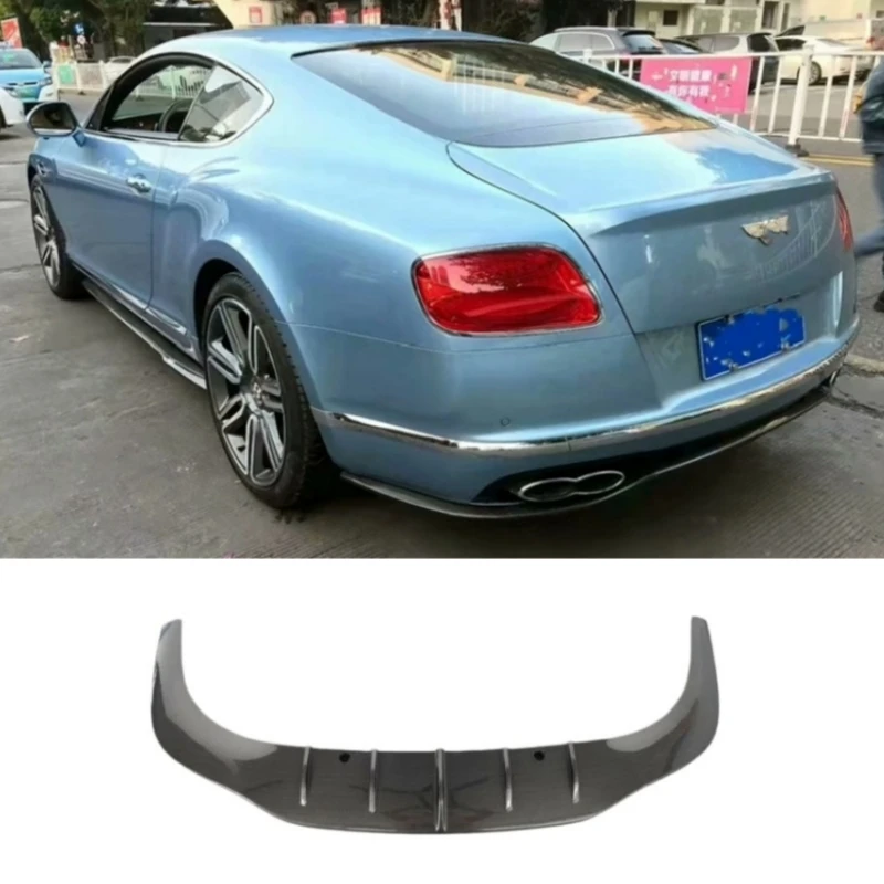 Real Carbon Fiber Rear Diffuser Bumper Lip Spoiler For Bentley Continental 2015 2016 2017 Modify Decoration Body Kit
Real Carbon Fiber Rear Diffuser Bumper Lip Spoiler For Bentley Continental 2015 2016 2017 Modify Decoration Body Kit