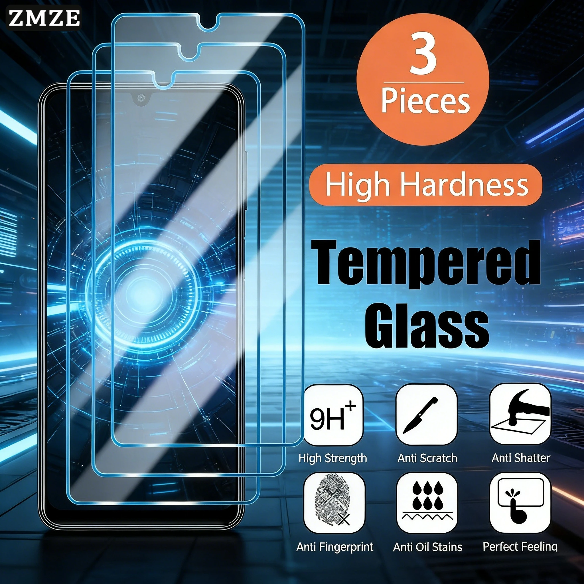 3Pcs Tempered Glass for Motorola Moto G72 G20 G30 G42 G22 G52 G13 G73 G62 G15 G32 G84 G24 G75 G86 G56 Screen Protector HD Film
3Pcs Tempered Glass for Motorola Moto G72 G20 G30 G42 G22 G52 G13 G73 G62 G15 G32 G84 G24 G75 G86 G56 Screen Protector HD Film