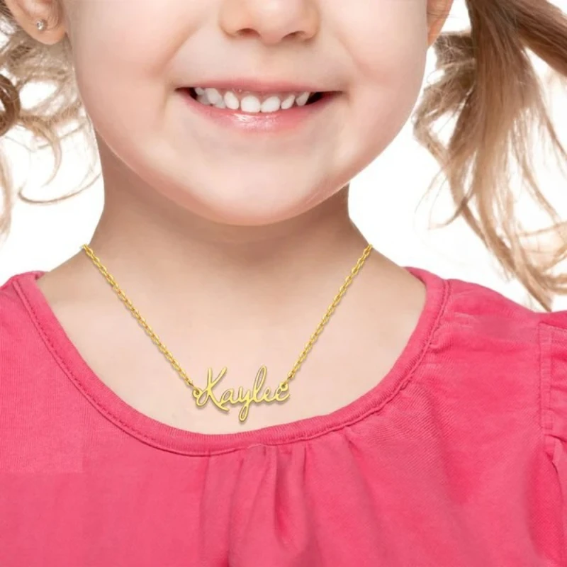 DIY Stainless Steel Cutting Children's Name Necklace,Not Fading or Allergic,Customized Gift for Baby ,unique Accessories
DIY Stainless Steel Cutting Children's Name Necklace,Not Fading or Allergic,Customized Gift for Baby ,unique Accessories