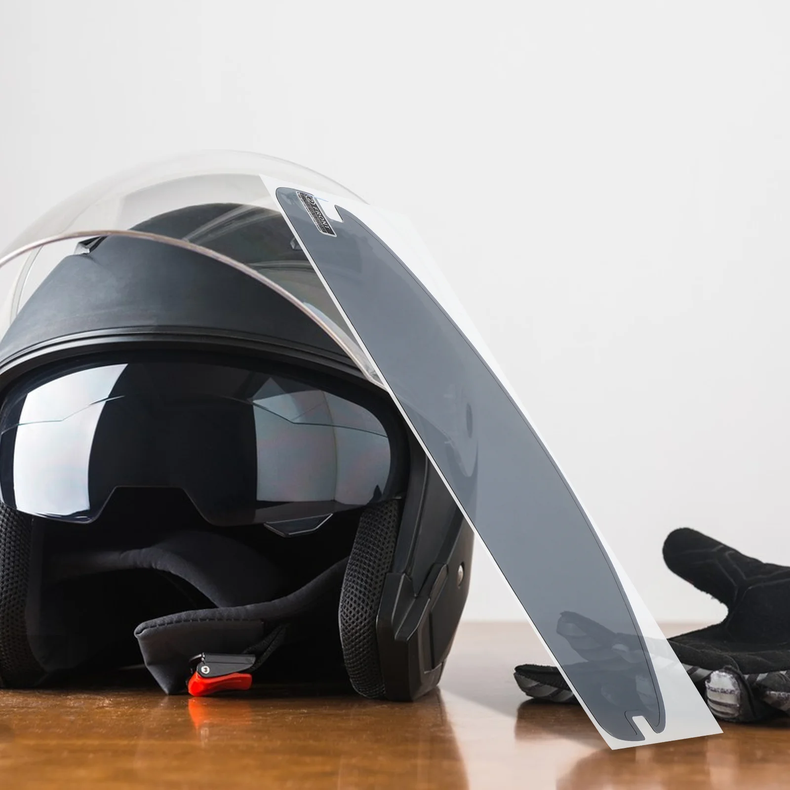 Motorcycle Rainproof Film Anti-Fog Sun Visor Protection Universal Lens Accessory For Wet Weather Riding Safe Clear Vision