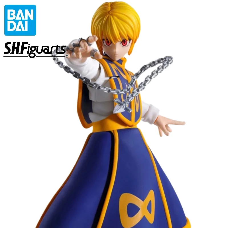 Bandai figure original S.H.Figuarts Hunter x Hunter Kurapika Scarlet Eyes Nen Action Figure Genuine Collectible Model In Stock
Bandai figure original S.H.Figuarts Hunter x Hunter Kurapika Scarlet Eyes Nen Action Figure Genuine Collectible Model In Stock