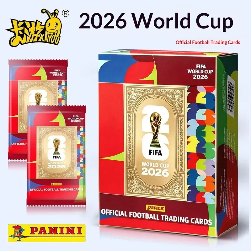 Genuine Kayou 2026 Football Cup Football Trading Cards Full Box Collectible Souvenir For Football Fans Collectors Blind Box
Genuine Kayou 2026 Football Cup Football Trading Cards Full Box Collectible Souvenir For Football Fans Collectors Blind Box