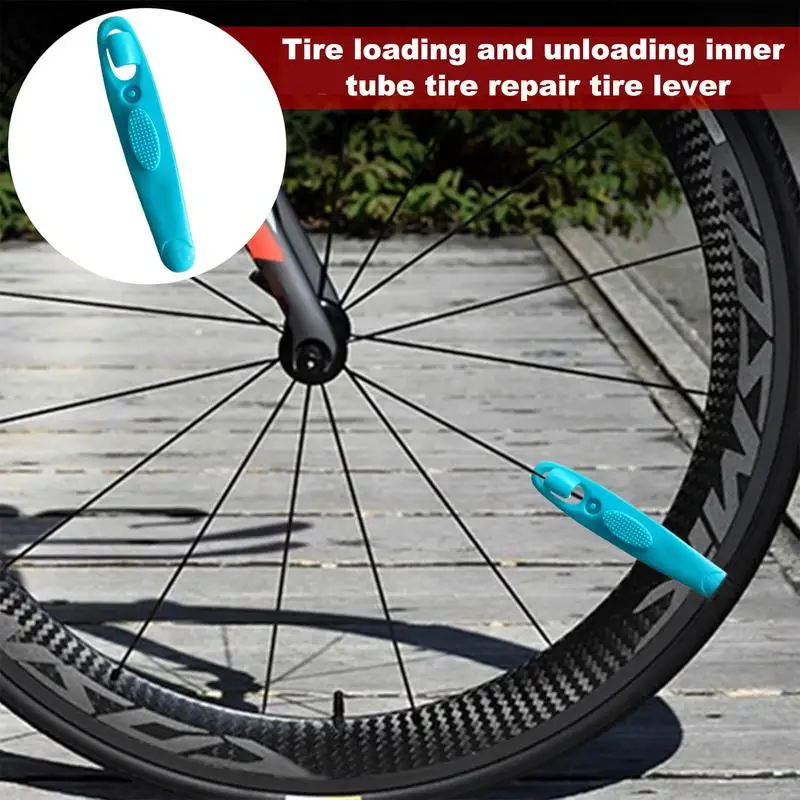 Cycle Tire Lever High-strength Mountain And Road Bike Tire Levers Road Bike Tire Pry Bar Quick Tire Removal Tools
Cycle Tire Lever High-strength Mountain And Road Bike Tire Levers Road Bike Tire Pry Bar Quick Tire Removal Tools
