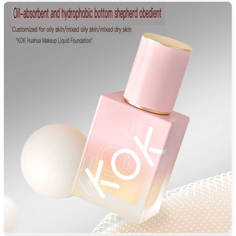 Kok's New Pink Limited Edition Set Of Foundation Liquid Oil-control, Long-lasting Makeup And Oil-control Three-piece Set
Kok's New Pink Limited Edition Set Of Foundation Liquid Oil-control, Long-lasting Makeup And Oil-control Three-piece Set