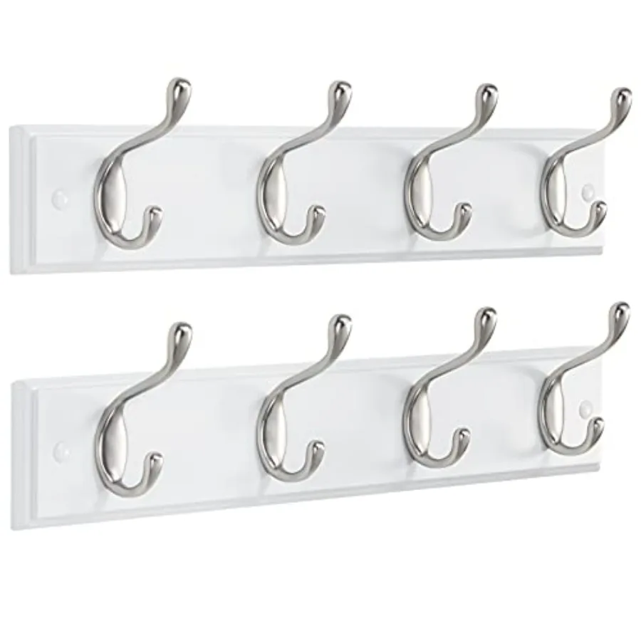 Coat Rack Wall Mount 2 Pack, Coat Hooks Wall Hooks Coat Hangers for Wall, Hat Racks Hooks for Hanging Coats Wall Mounted, 15.7"
Coat Rack Wall Mount 2 Pack, Coat Hooks Wall Hooks Coat Hangers for Wall, Hat Racks Hooks for Hanging Coats Wall Mounted, 15.7"