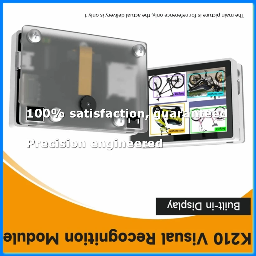 K210 Visual Recognition Module with 2MP Camera OV2640 and 2.0-Inch LCD Capacitive Touch Screen for DIY Robot Car Kit-A07G
K210 Visual Recognition Module with 2MP Camera OV2640 and 2.0-Inch LCD Capacitive Touch Screen for DIY Robot Car Kit-A07G