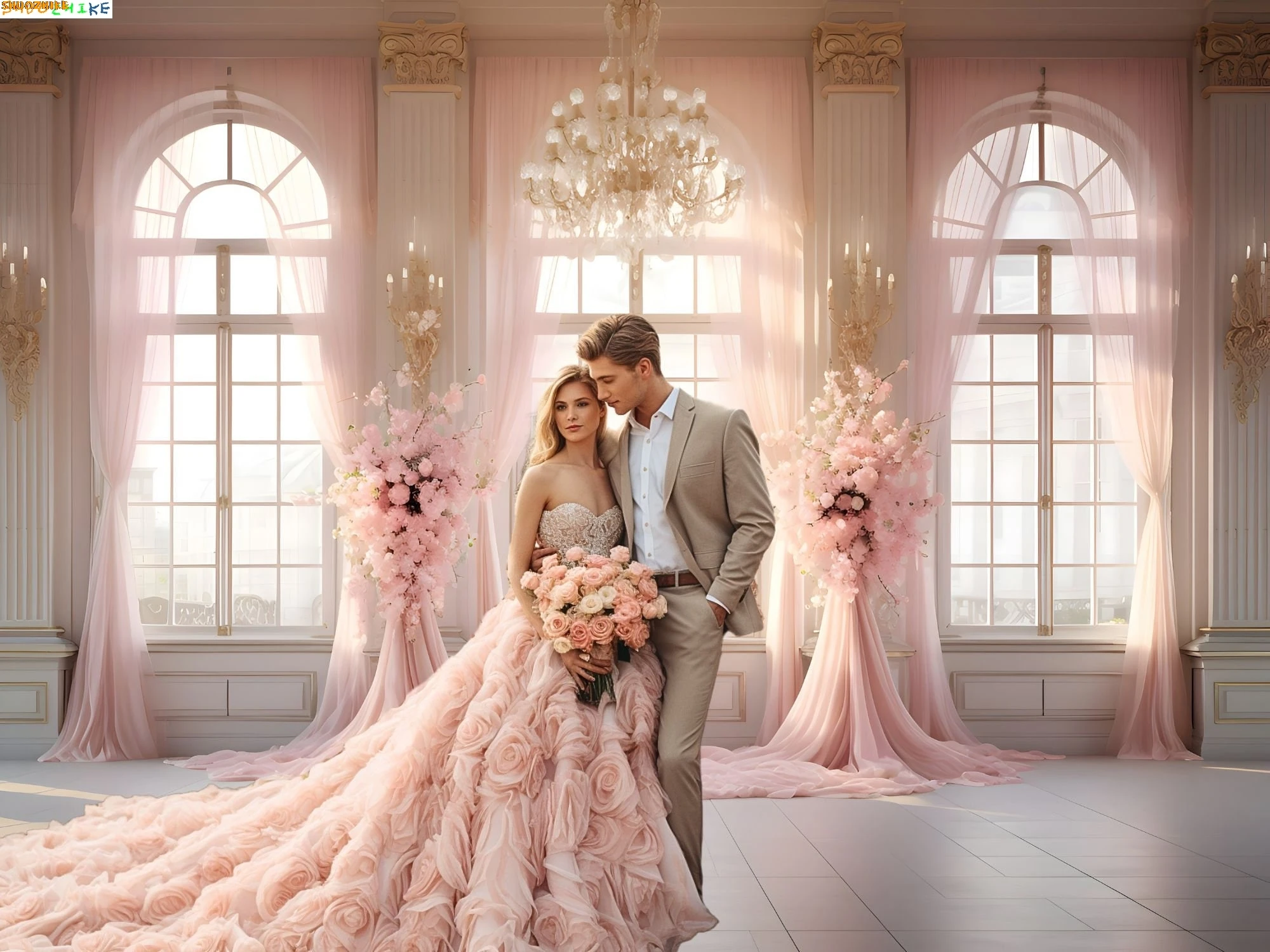 Pink Palace Floral Photography Backdrops Curtain Adult Birthday Wedding Maternity Portrait Decor Photo Studio Background QQ-01
Pink Palace Floral Photography Backdrops Curtain Adult Birthday Wedding Maternity Portrait Decor Photo Studio Background QQ-01