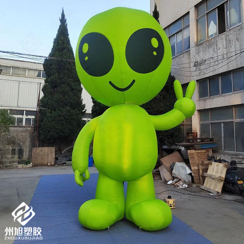 Inflatable alien, inflatable alien, inflatable UFO mascot model theme decoration
Inflatable alien, inflatable alien, inflatable UFO mascot model theme decoration