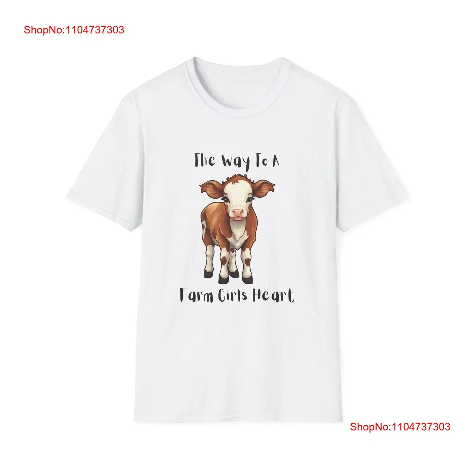 The Way To A Farm Girls Heart Softstyle T Shirt vintage Washed streetwear Stylish Top For Everyday Wear graphic homme Stretched
The Way To A Farm Girls Heart Softstyle T Shirt vintage Washed streetwear Stylish Top For Everyday Wear graphic homme Stretched