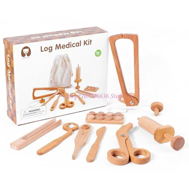 R6FD Children Carpenter Repairing Tool Set/Cosmetic for Case/Medical Kits Wooden Early Learning Toy Kids Pretend Activity Gif
R6FD Children Carpenter Repairing Tool Set/Cosmetic for Case/Medical Kits Wooden Early Learning Toy Kids Pretend Activity Gif