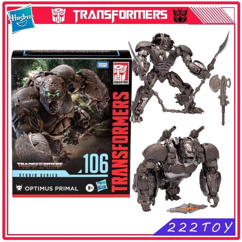 New Hasbro Transformers Studio Series SS-106 Class L Optimus Primal Anime Model Action Figures Robot Toy Collectibles Hobbies
New Hasbro Transformers Studio Series SS-106 Class L Optimus Primal Anime Model Action Figures Robot Toy Collectibles Hobbies