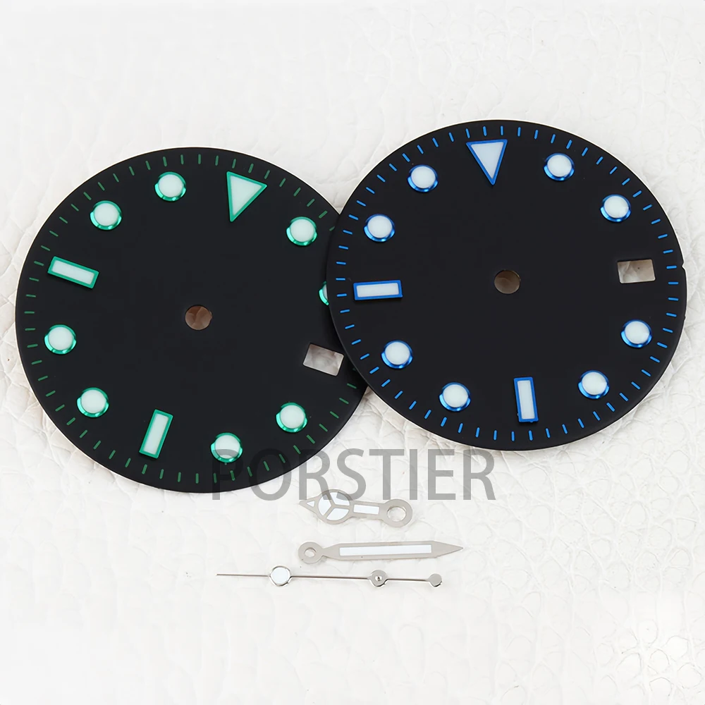 Black Vintage Watch Dial Face 29mm For Seiko NH35 NH36 Movement Green Luminous Dial Needles NH35 Watch Replacement Accessoires
Black Vintage Watch Dial Face 29mm For Seiko NH35 NH36 Movement Green Luminous Dial Needles NH35 Watch Replacement Accessoires