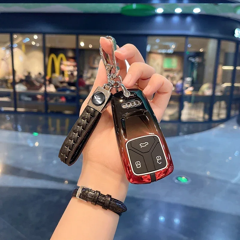 Zinc alloy car Key Case Shell For Audi A4 B9 A5 A6 A4L 8S 8W Q5 Q7 4M S4 S5 TTS TFSI RS 2016 2017 2018 Car Key Shell Accessories
Zinc alloy car Key Case Shell For Audi A4 B9 A5 A6 A4L 8S 8W Q5 Q7 4M S4 S5 TTS TFSI RS 2016 2017 2018 Car Key Shell Accessories
