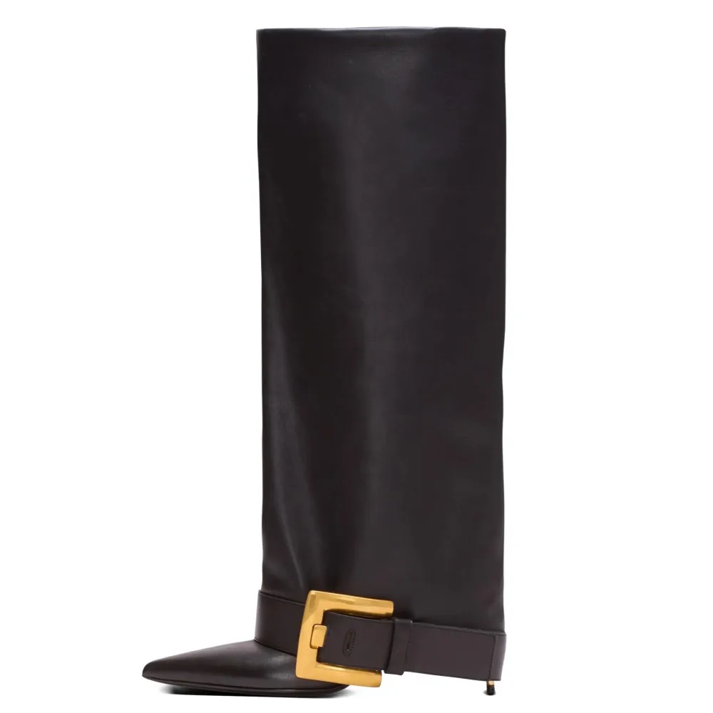 Женские осенне-зимние женские сапоги до колена на тонком высоком каблуке с пряжкой на ремне, модные вечерние сапоги, размер 34-45, средние сапоги 
Женские осенне-зимние женские сапоги до колена на тонком высоком каблуке с пряжкой на ремне, модные вечерние сапоги, размер 34-45, средние сапоги