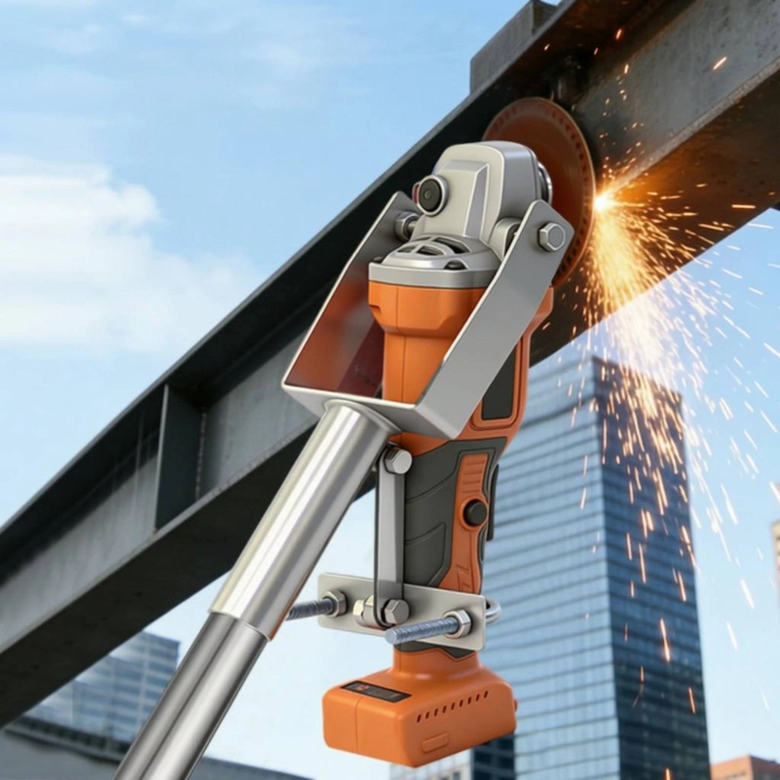 Angle Grinder Support Bracket Welded Frame Angle Grinder Stand Grinding Polishing Bracket Metal Tool Accessory Adjustable
Angle Grinder Support Bracket Welded Frame Angle Grinder Stand Grinding Polishing Bracket Metal Tool Accessory Adjustable