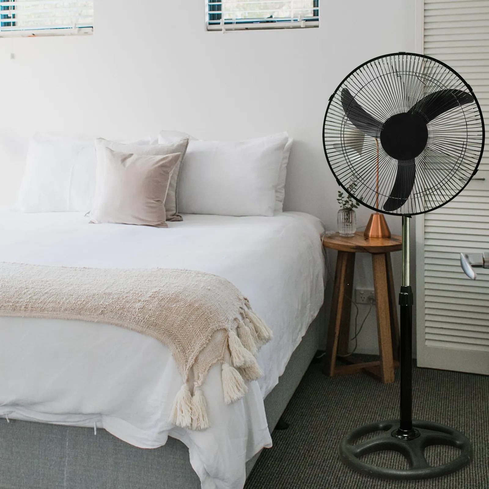 18 Inch Fan Leaves Replacement for Ceiling Floor Standing Table Fans Weatherproof Quiet Operation Easy Installation Indoor Fan
18 Inch Fan Leaves Replacement for Ceiling Floor Standing Table Fans Weatherproof Quiet Operation Easy Installation Indoor Fan