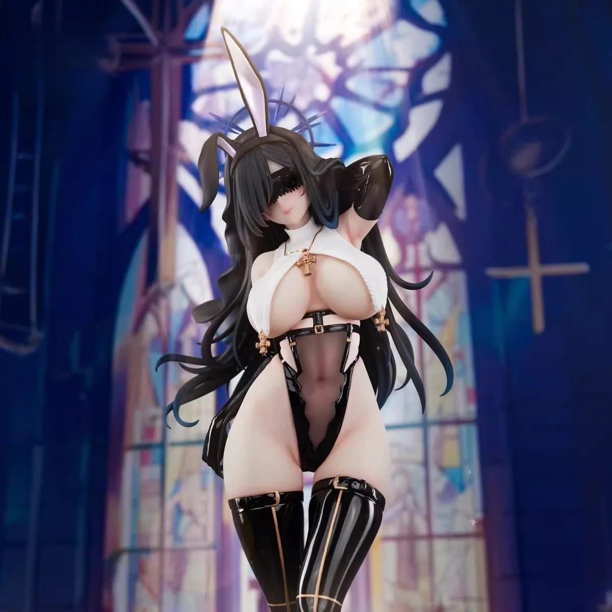 BearPanda Bunny Nest Series Black Nun Bunny Girl Sexy Beautiful Girl Anime Action Figure Toy Gift Model Collection
BearPanda Bunny Nest Series Black Nun Bunny Girl Sexy Beautiful Girl Anime Action Figure Toy Gift Model Collection