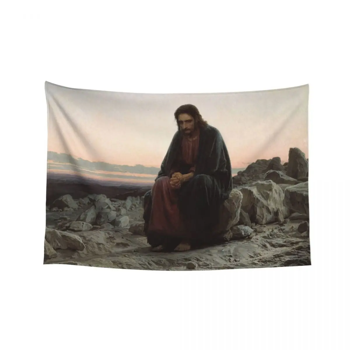 Christ in the Desert - Ivan Kramskoi Tapestry Home Decoration Accessories Wall Decor Room Decorations Aesthetics Tapestry
Christ in the Desert - Ivan Kramskoi Tapestry Home Decoration Accessories Wall Decor Room Decorations Aesthetics Tapestry