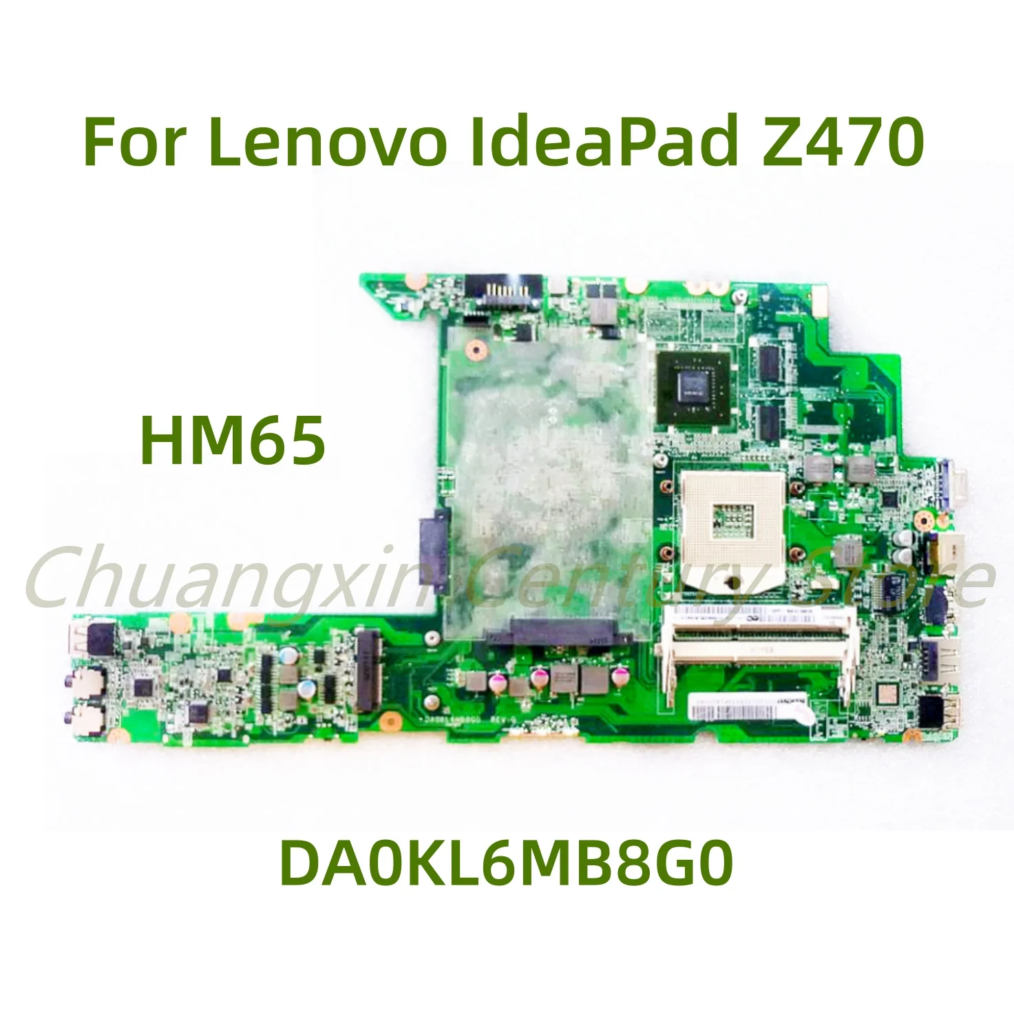 DA0KL6MB8G0 motherboard suitable for Lenovo IdeaPad Z470 laptop with GT540M GPU HM65 DDR3 100% Tested Fully Work
DA0KL6MB8G0 motherboard suitable for Lenovo IdeaPad Z470 laptop with GT540M GPU HM65 DDR3 100% Tested Fully Work