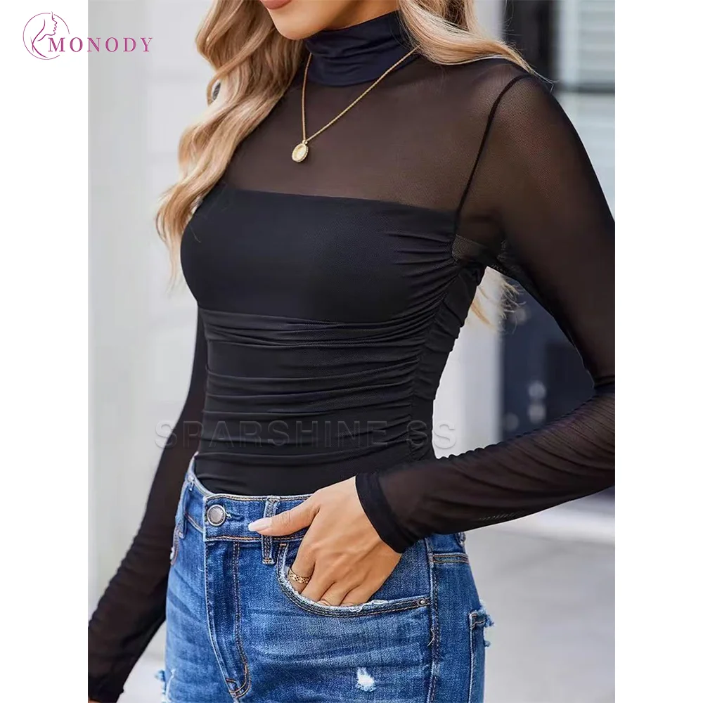 Breathable Tops Mesh Women Bodysuit High Neck Long Sleeve Slimming Butt Lifter Shapewear Seamless Slim Fit T-shirts
Breathable Tops Mesh Women Bodysuit High Neck Long Sleeve Slimming Butt Lifter Shapewear Seamless Slim Fit T-shirts