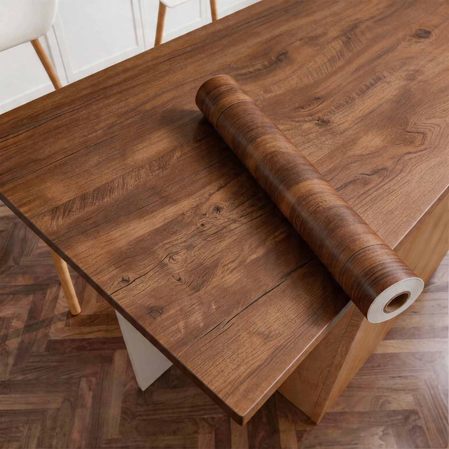 Kitchen countertop Wood grain wallpaper PVC self-adhesive renovation wall stickers kitchen cabinet wall peel and stick stickers
Kitchen countertop Wood grain wallpaper PVC self-adhesive renovation wall stickers kitchen cabinet wall peel and stick stickers