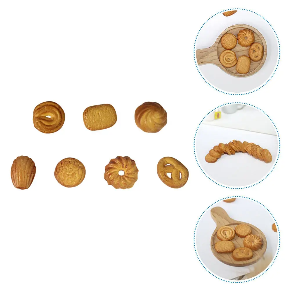 7Pcs Micro Landscape Artificial Cookie Decorations Mini House Accessories Resin Biscuit Ornaments Small House Adornment
7Pcs Micro Landscape Artificial Cookie Decorations Mini House Accessories Resin Biscuit Ornaments Small House Adornment