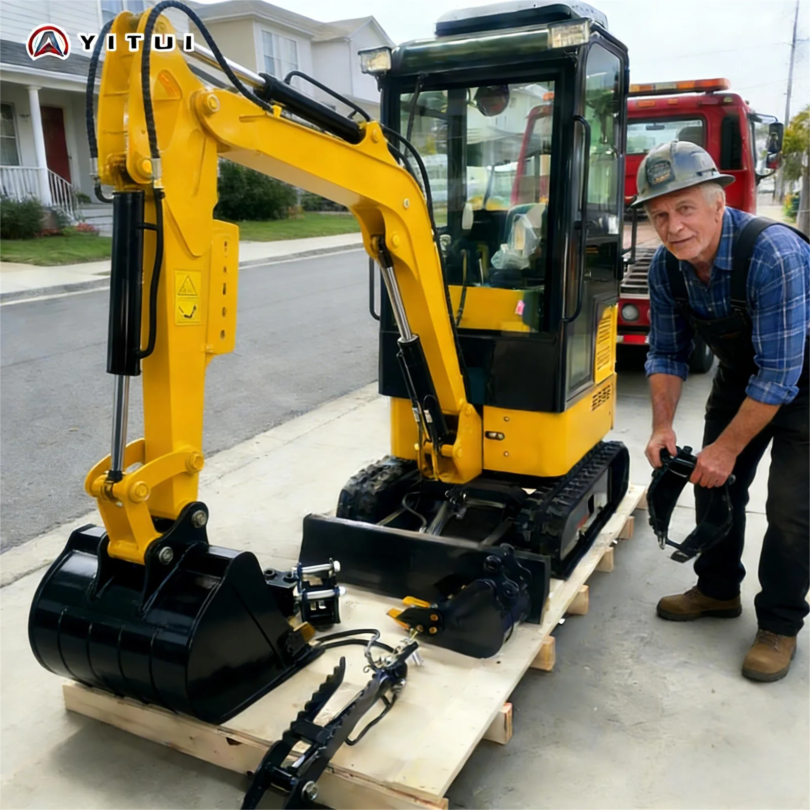 2 Ton Small Hydraulic Excavator Multi-Functional Orchard Farm Building Ce Epa Certification Customized Small Excavator
2 Ton Small Hydraulic Excavator Multi-Functional Orchard Farm Building Ce Epa Certification Customized Small Excavator