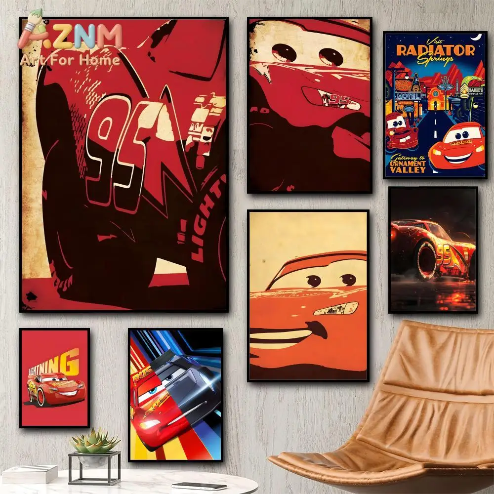 AZNM Disney Cars Lightning McQueen 95, гоночный безрамный холст на стену, картина для детской спальни, игровой комнаты, домашнего декора
AZNM Disney Cars Lightning McQueen 95, гоночный безрамный холст на стену, картина для детской спальни, игровой комнаты, домашнего декора