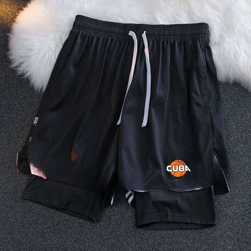 American Style with Lining Fake Two Pieces Three Points But Knee Basketball Shorts Boys Training Pants Fitness Equipment Fashion
American Style with Lining Fake Two Pieces Three Points But Knee Basketball Shorts Boys Training Pants Fitness Equipment Fashion