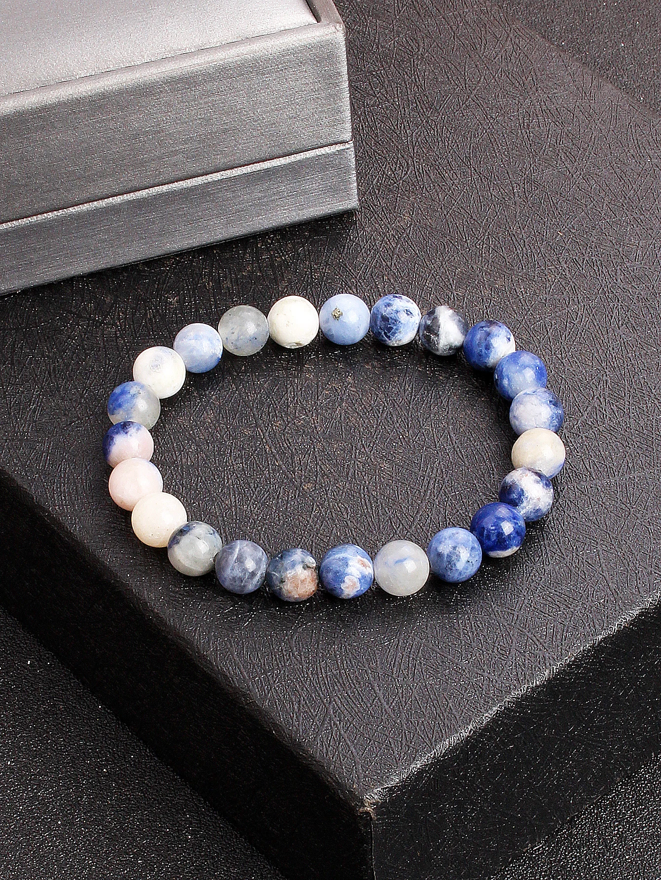 New Simple Style Bracelet For Men Grade A Natural Stone Bracelet Accessories Hombre Sodalite Beaded Bracelets
New Simple Style Bracelet For Men Grade A Natural Stone Bracelet Accessories Hombre Sodalite Beaded Bracelets
