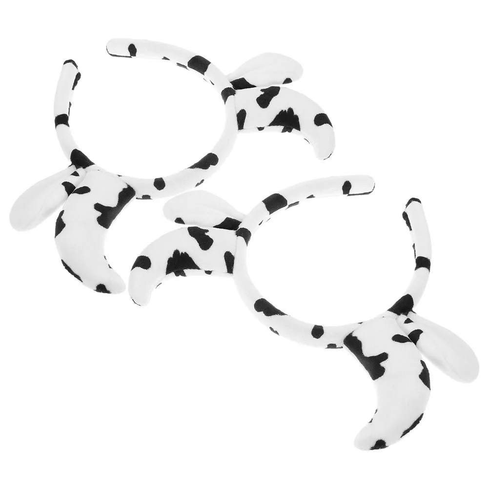 2Pcs Cartoon Cow Horn Headband Cute Animal Ears Headband Makeup Hair Circle for Face Washing Cow Costume Accessories
2Pcs Cartoon Cow Horn Headband Cute Animal Ears Headband Makeup Hair Circle for Face Washing Cow Costume Accessories