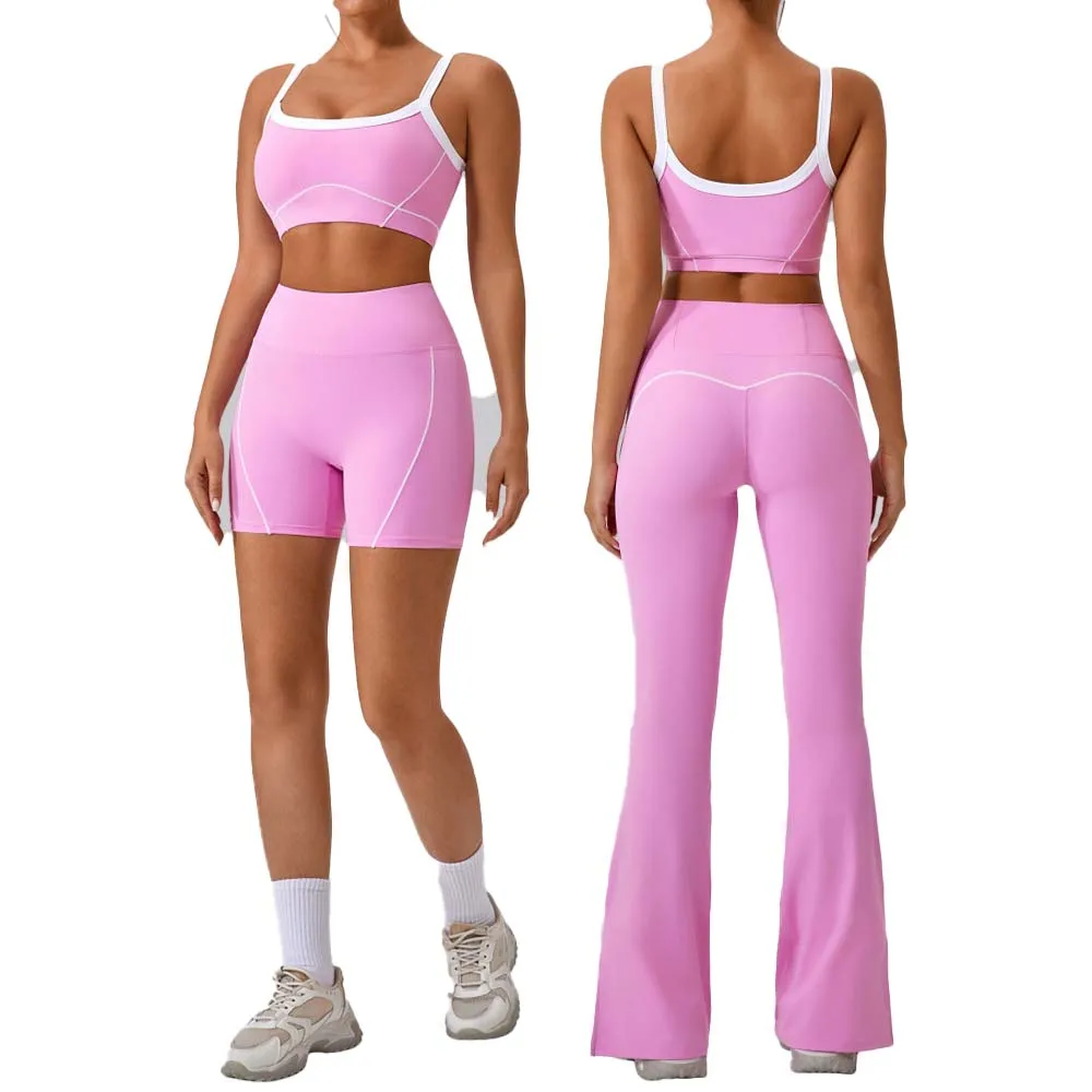 Women Running Training Yoga High Waist Shorts 2 Pcs Sport Set
Women Running Training Yoga High Waist Shorts 2 Pcs Sport Set